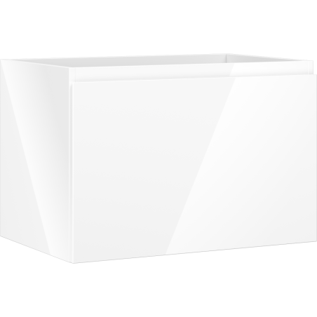 Mexen Orio vonios kambario spintelė po kriaukle 70 cm, 1 stalčius, balta blizgi - 91A10-07047-1-BF00