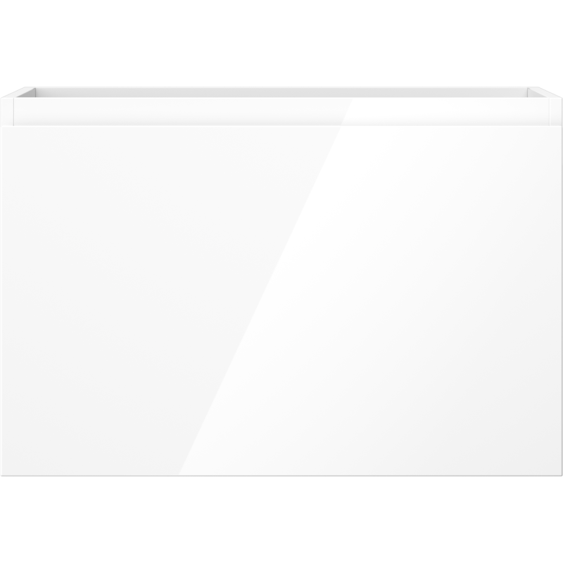 Mexen Orio vonios kambario spintelė po kriaukle 70 cm, 1 stalčius, balta blizgi - 91A10-07047-1-BF00