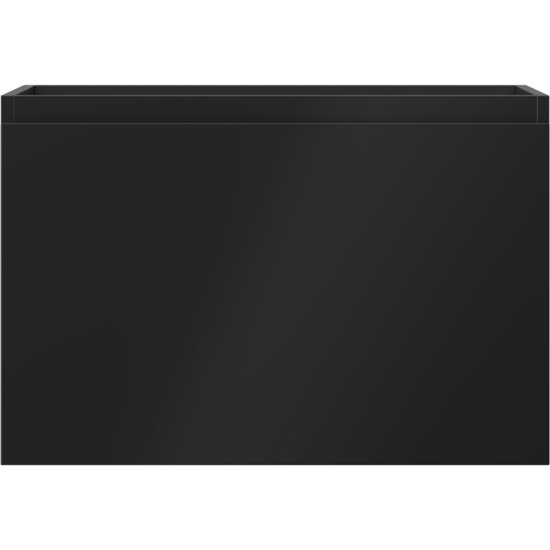 Mexen Orio vonios spintelė po praustuvu 70 cm, 1 stalčius, juoda matinė - 91A10-07047-1-BF71