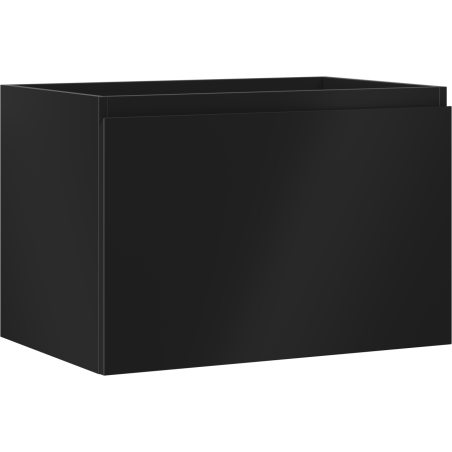 Mexen Orio vonios spintelė po praustuvu 70 cm, 1 stalčius, juoda matinė - 91A10-07047-1-BF71