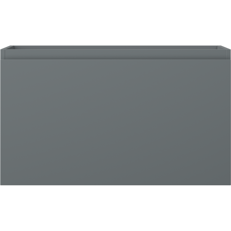 Mexen Orio vonios spintelė po praustuvu 80 cm, 1 stalčius, matinė grafito - 91A10-08047-1-BF66