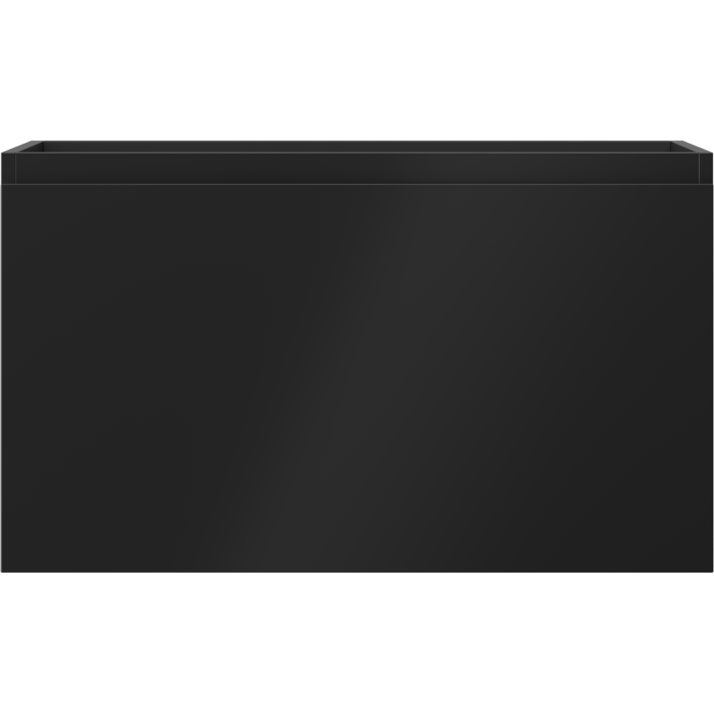 Mexen Orio vonios spintelė po praustuvu 80 cm, 1 stalčius, juoda matinė - 91A10-08047-1-BF71