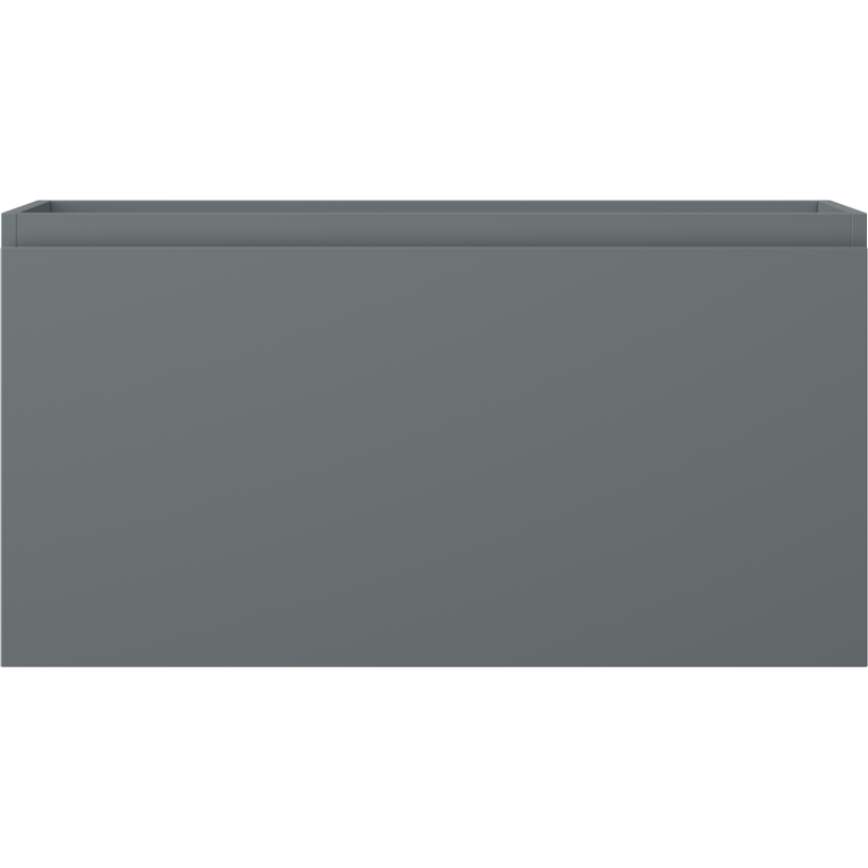 Mexen Orio vonios spintelė po praustuvu 90 cm, 1 stalčius, matinė grafito - 91A10-09047-1-BF66