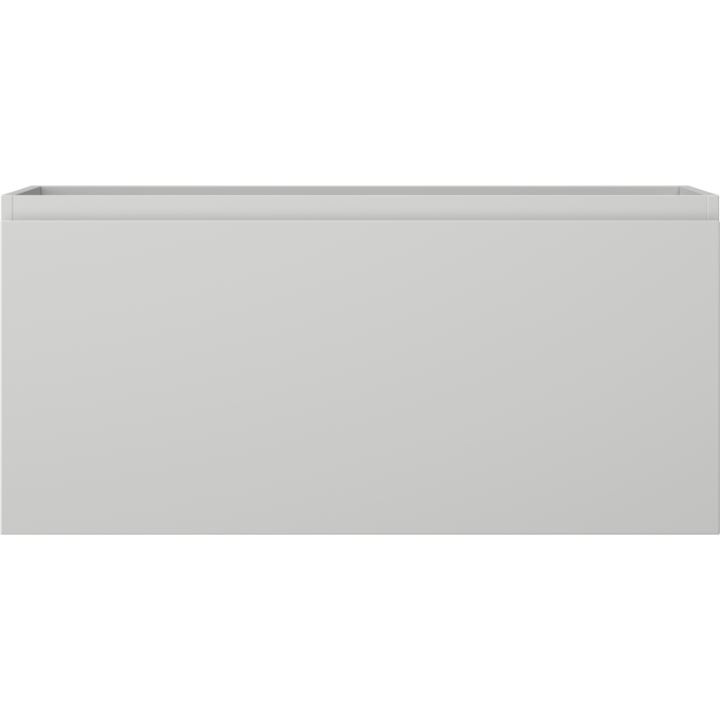 Mexen Orio vonios kambario spintelė po praustuvu 100 cm, 1 stalčius, pilka mat - 91A10-10047-1-BF62