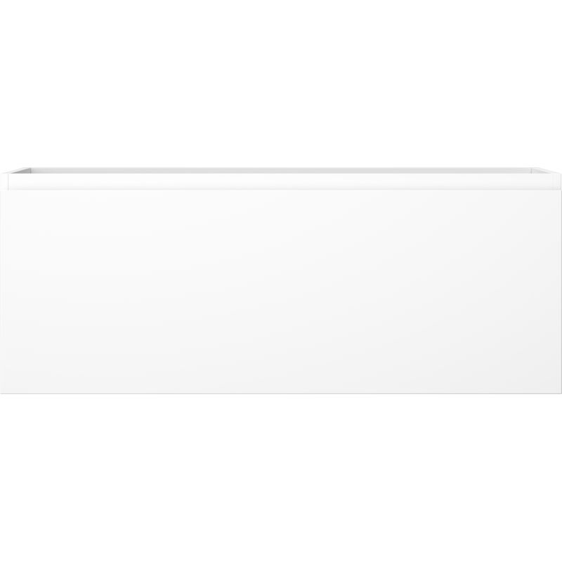 Mexen Orio vonios spintelė po praustuvu 120 cm, 1 stalčius, balta matinė - 91A10-12047-1-BF01