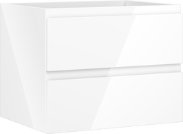 Mexen Orio vonios spintelė po praustuvu 60 cm, 2 stalčiai, balta blizgi - 91A10-06047-2-BFF00