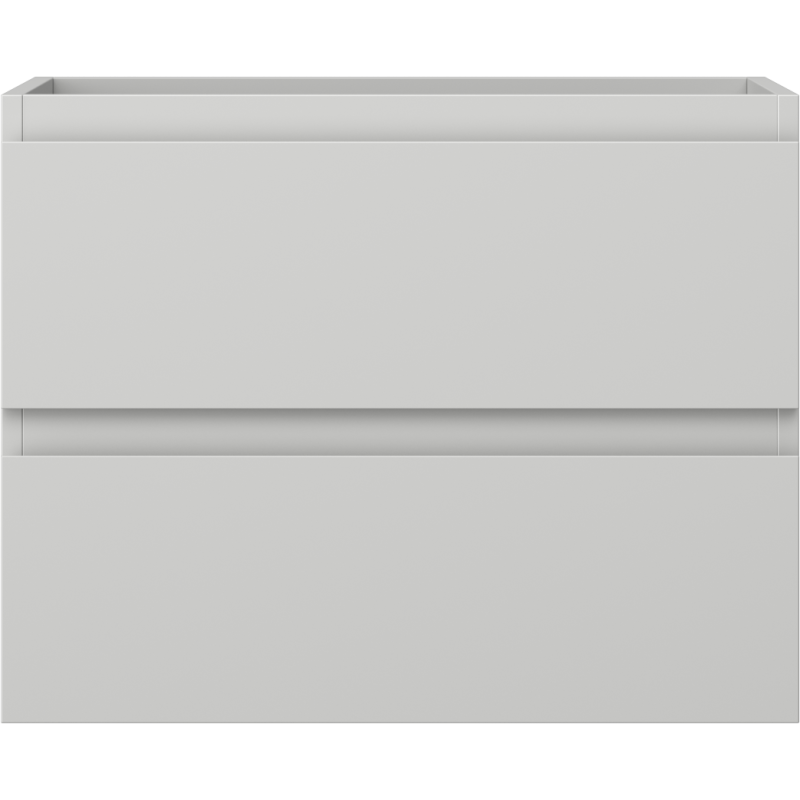 Mexen Orio vonios kambario spintelė po praustuvu 60 cm, 2 stalčiai, pilka matinė - 91A10-06047-2-BFF62