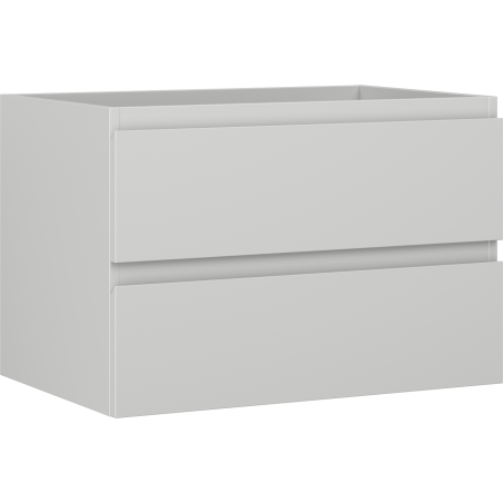 Mexen Orio vonios spintele po praustuvu 70 cm, 2 stalčiai, pilka matinė - 91A10-07047-2-BFF62