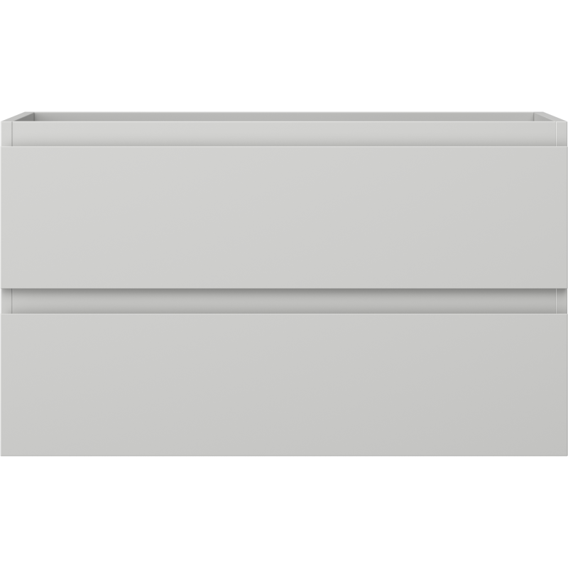 Mexen Orio vonios spintelė po praustuvu 80 cm, 2 stalčiai, pilka matinė - 91A10-08047-2-BFF62