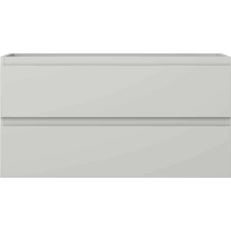 Mexen Orio vonios spintelė po praustuvu 90 cm, 2 stalčiai, pilka matinė - 91A10-09047-2-BFF62