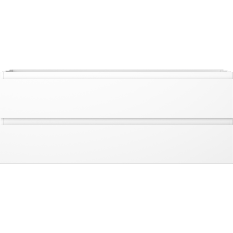 Mexen Orio vonios spintelė po praustuvu 120 cm, 2 stalčiai, balta matinė - 91A10-12047-2-BFF01