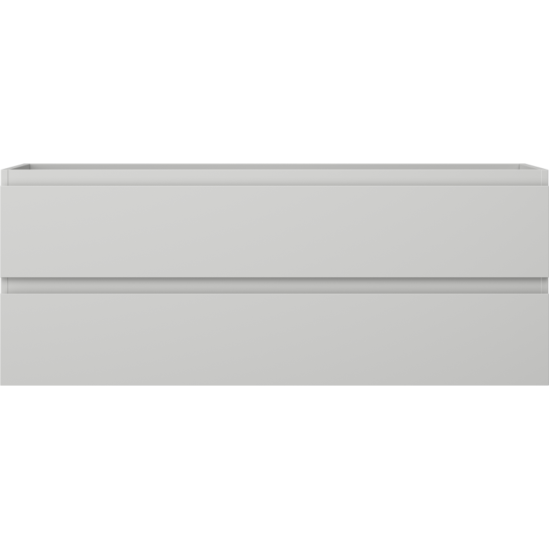 Mexen Orio vonios spintelė po praustuvu 120 cm, 2 stalčiai, pilka matinė - 91A10-12047-2-BFF62