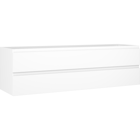 Mexen Orio vonios spintelė po praustuvu 160 cm, 2 stalčiai, balta matinė - 91A10-16047-2-BFF01