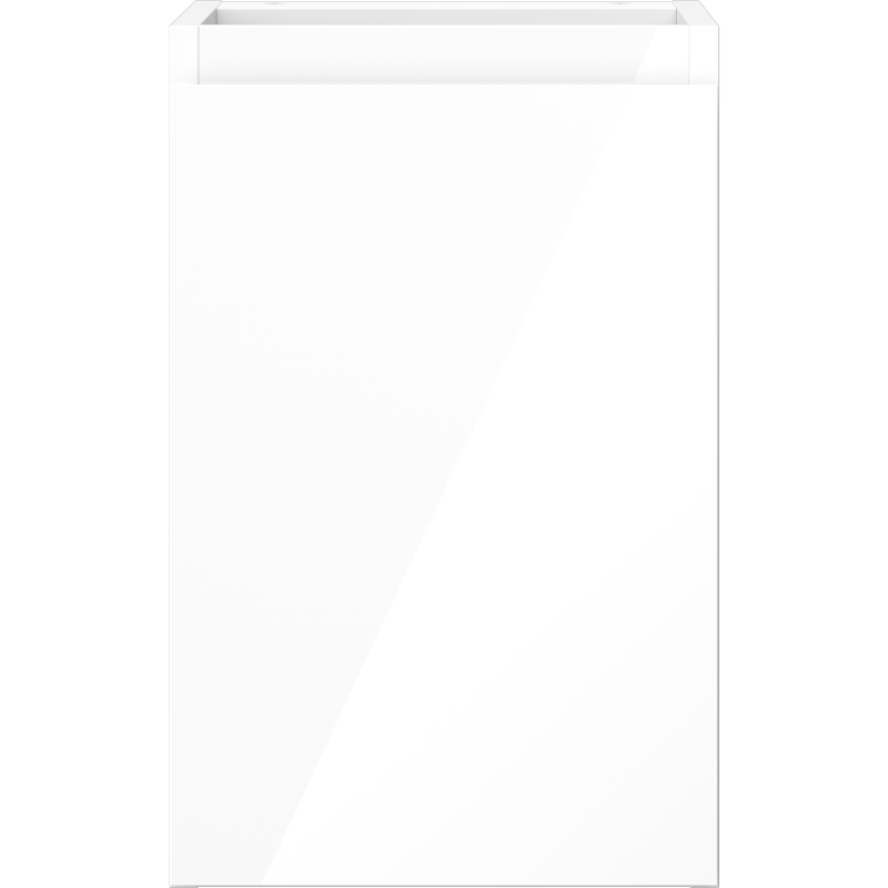 Mexen Orio vonios spintelė po kriaukle 30 cm, 1 durys, balta blizgi - 91A11-03047-1-BF00