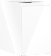 Mexen Orio vonios spintelė po kriaukle 30 cm, 1 durys, balta blizgi - 91A11-03047-1-BF00