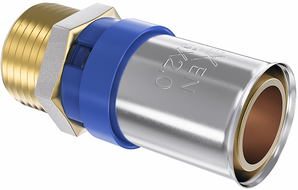 Mexen PEX-P suspaudimo jungiamosios detalės, suspaudžiamas PEX reduktorius 16 x 3/4 GZ - W97123-1634M-00