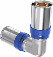 Mexen PEX-P suspaudžiamas alkūnė, presuojamos PEX 32 x 32 - W97124-3232-00