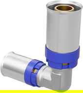 Mexen PEX-P susiaurėjantis presavimo alkūnė, presuojama PEX 32 x 20 - W97125-3220-00