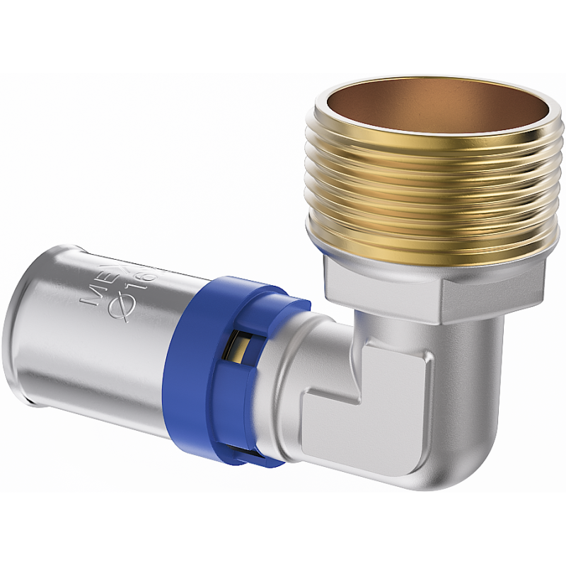Mexen PEX-P presuojamas alkūnės sujungimas PEX 20 x 3/4 GZ - W97127-2034M-00