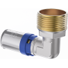 Mexen PEX-P kompresinė alkūnė, presuojama PEX 25 x 3/4 GZ - W97127-2534M-00