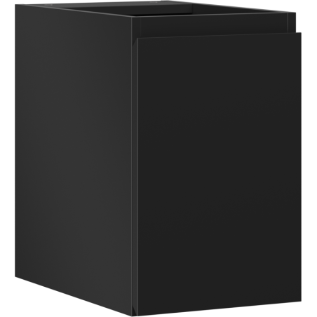 Mexen Orio vonios spintelė po praustuvu 30 cm, 1 durys, juoda matinė - 91A11-03047-1-BF71