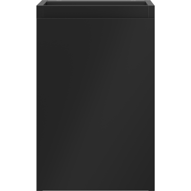 Mexen Orio vonios spintelė po praustuvu 30 cm, 1 durys, juoda matinė - 91A11-03047-1-BF71