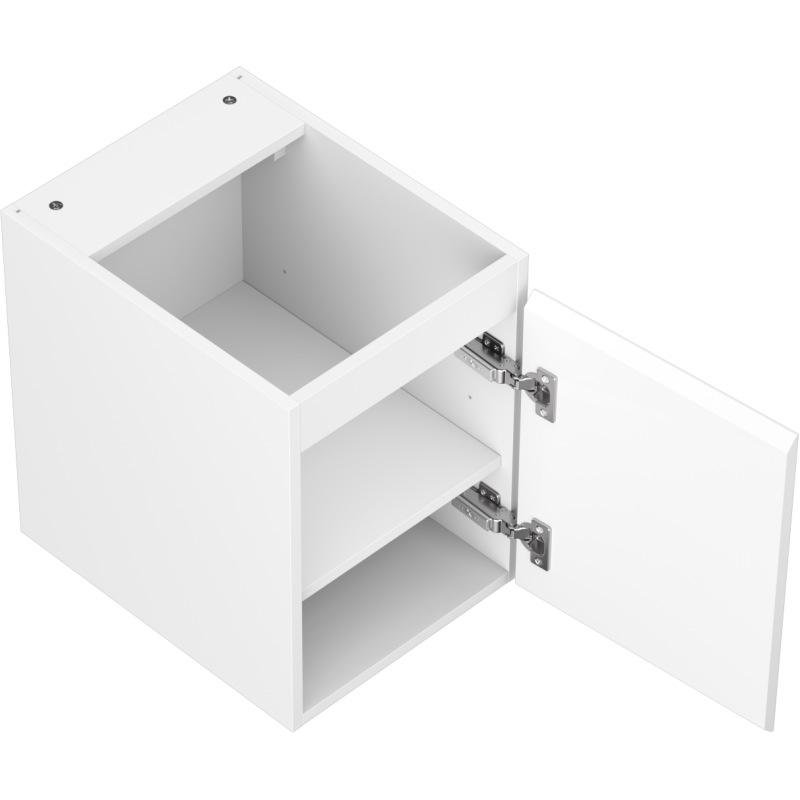Mexen Orio vonios kambario spintelė po praustuvu 35 cm, 1 durys, balta matinė - 91A11-03547-1-BF01