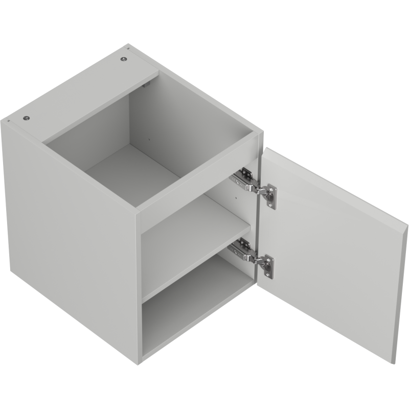 Mexen Orio vonios spintelė po praustuvu 40 cm, 1 durys, pilka matinė - 91A11-04047-1-BF62