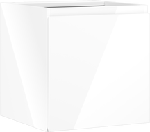 Mexen Orio vonios kambario spintelė po kriaukle 45 cm, 1 durys, balta blizgi - 91A11-04547-1-BF00