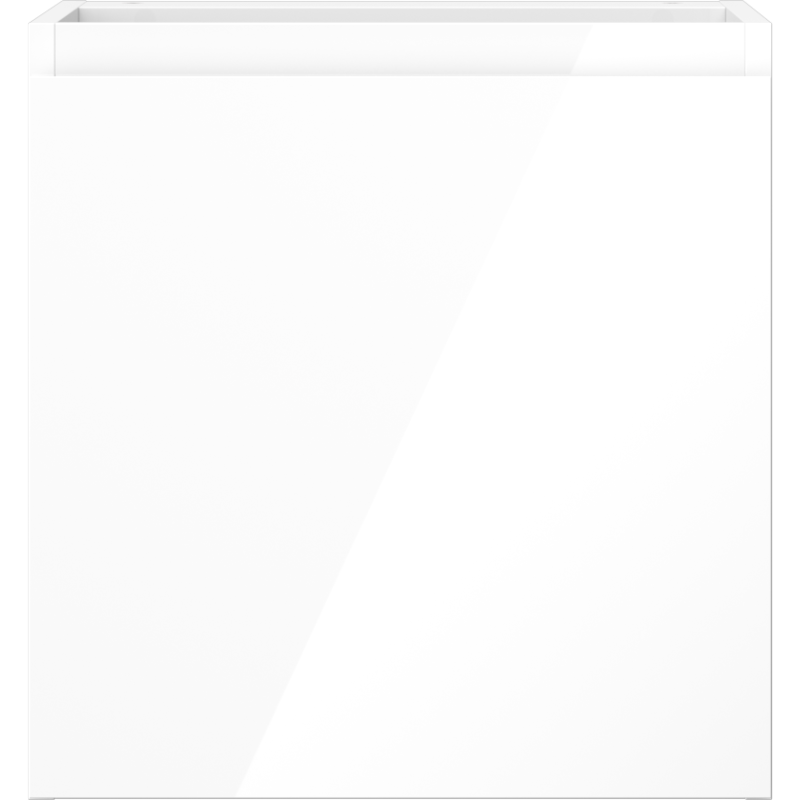 Mexen Orio vonios kambario spintelė po kriaukle 45 cm, 1 durys, balta blizgi - 91A11-04547-1-BF00