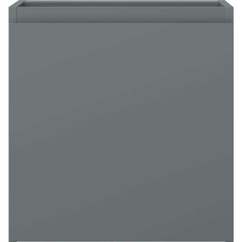 Mexen Orio vonios spintelė po praustuvu 45 cm, 1 durys, matinė grafito - 91A11-04547-1-BF66