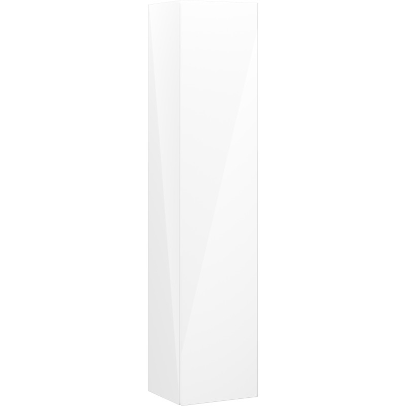 Mexen Orio vonios spintelė 35 cm, 1 duris, balta blizgi - 91A11-03016-1-BF00