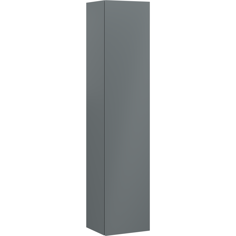 Mexen Orio vonios stulpelis 35 cm, 1 durys, matinė grafito - 91A11-03016-1-BF66