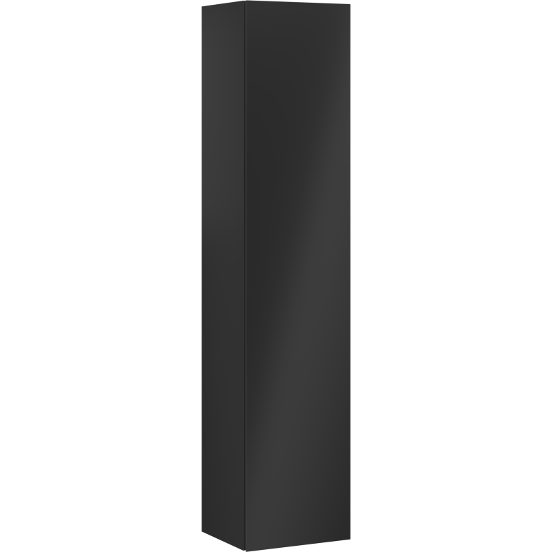 Mexen Orio vonios spintelė 35 cm, 1 durys, juoda matinė - 91A11-03016-1-BF71