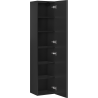 Mexen Orio vonios spintelė 35 cm, 1 durys, juodas matas - 91A11-03016-1-BF71