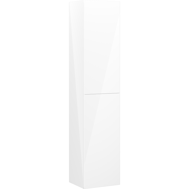 Mexen Orio vonios spintelė 35 cm, 2 durys, baltas blizgus - 91A11-03016-2-BF00