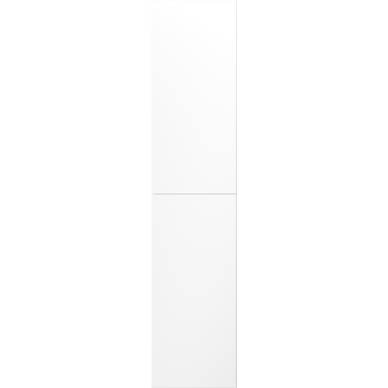 Mexen Orio vonios spintelė 35 cm, 2 durys, balta matinė - 91A11-03016-2-BF01