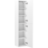 Mexen Orio vonios stulpelis 35 cm, 2 durys, balta matinė - 91A11-03016-2-BF01