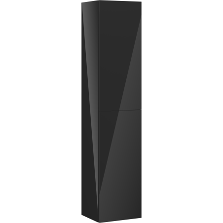 Mexen Orio vonios kambario stulpelis 35 cm, 2 durys, juodas blizgesys - 91A11-03016-2-BF70