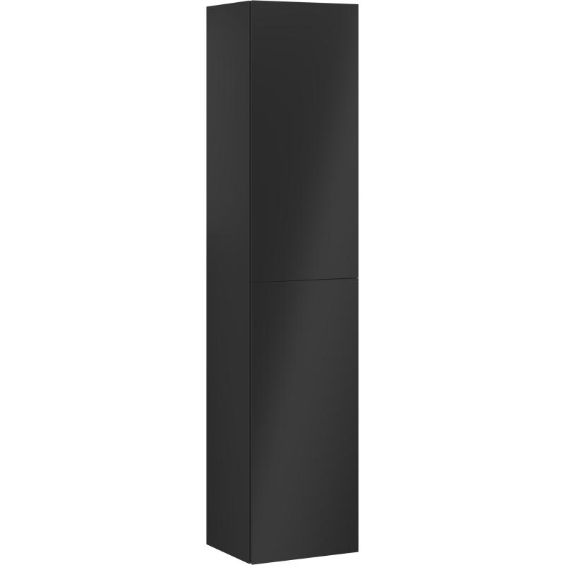 Mexen Orio vonios kambario spintelė 35 cm, 2 durys, juoda matinė - 91A11-03016-2-BF71