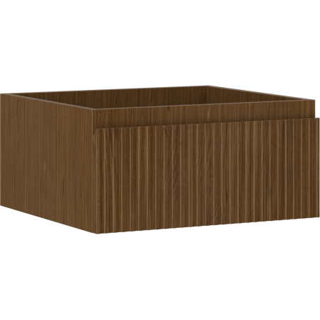 Mexen Rivel vonios spintelė po praustuvu 50 cm, 1 stalčius, grioveliai, riešutas - 91A20-05023-1-BF86