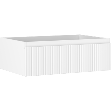 Mexen Rivel vonios spintelė po praustuvu 70 cm, 1 stalčius, grotelinis, matinė balta - 91A20-07023-1-BF01