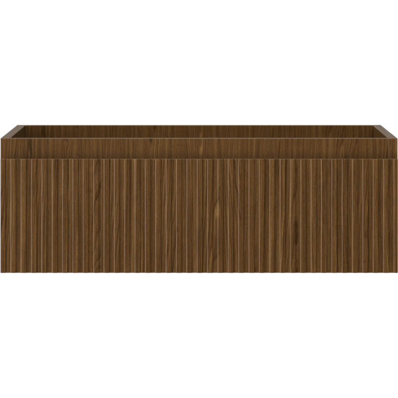 Mexen Rivel vonios spintelė po praustuvu 70 cm, 1 stalčius, grioveliuotas, riešutas - 91A20-07023-1-BF86