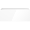 Mexen Orio vonios kambario spintelė po kriaukle 60 cm, 1 stalčius, balta blizgi - 91A10-06023-1-BF00