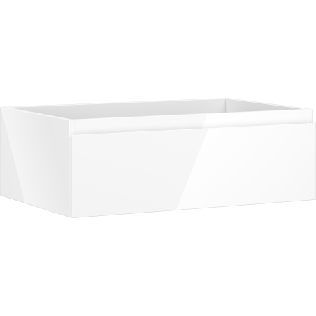 Mexen Orio vonios spintelė po praustuvu 70 cm, 1 stalčius, blizgi balta - 91A10-07023-1-BF00