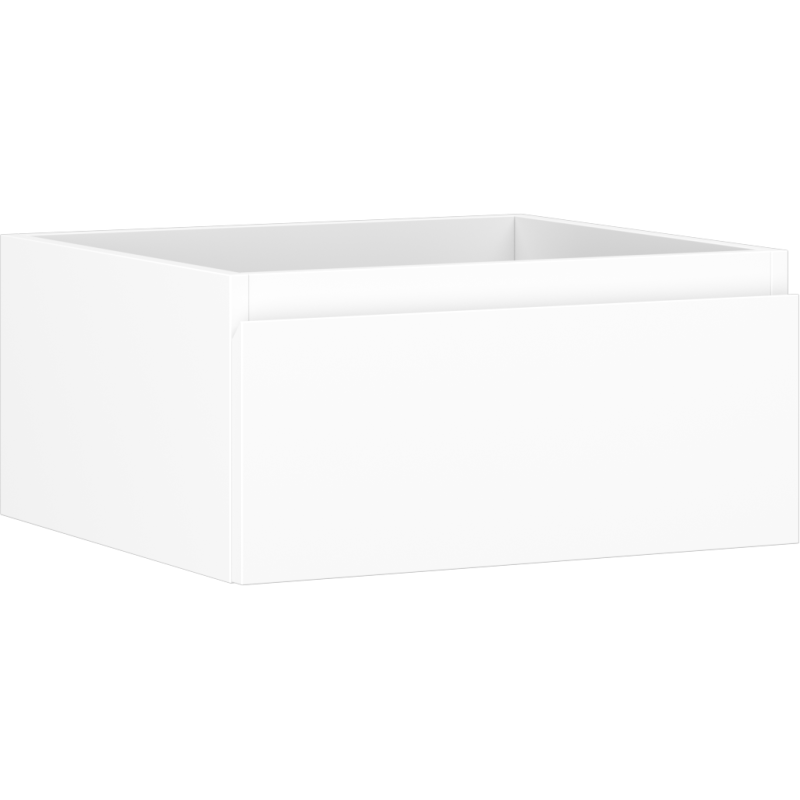 Mexen Orio vonios spintelė po praustuvu 50 cm, 1 stalčius, balta matinė- 91A10-05023-1-BF01