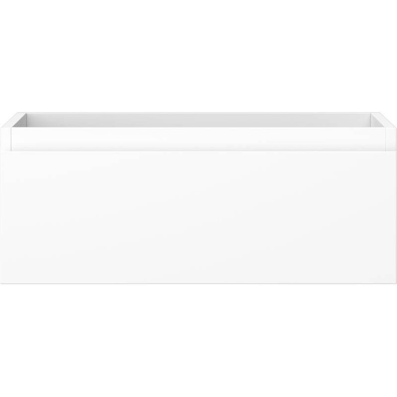 Mexen Orio vonios kambario spintelė po praustuvu 60 cm, 1 stalčius, balta matinė - 91A10-06023-1-BF01