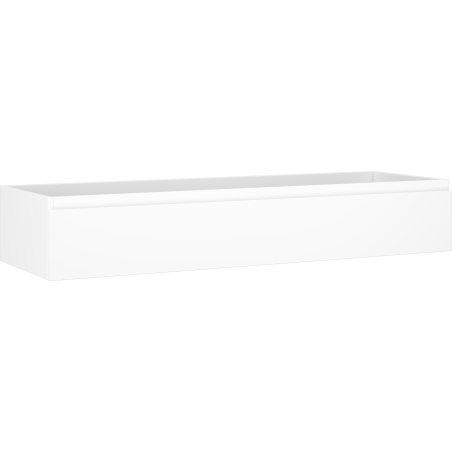 Mexen Orio vonios spintelė po praustuvu 140 cm, 1 stalčius, matinė balta - 91A10-14023-1-BF01