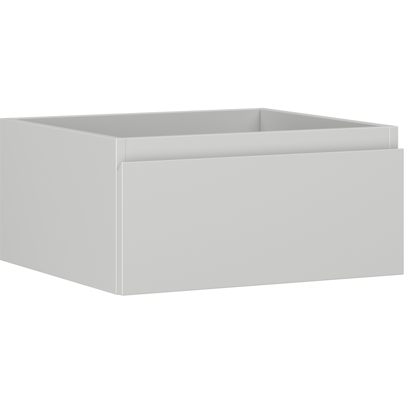 Mexen Orio vonios spintelė po praustuvu, 50 cm, 1 stalčius, pilka matinė - 91A10-05023-1-BF62