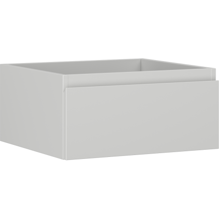 Mexen Orio vonios spintelė po praustuvu, 50 cm, 1 stalčius, pilka matinė - 91A10-05023-1-BF62